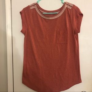 Loft pocket short sleeve shirt